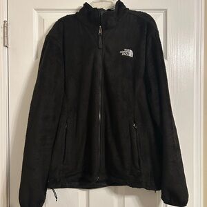 The North Face Black Fleece Jacket-XL